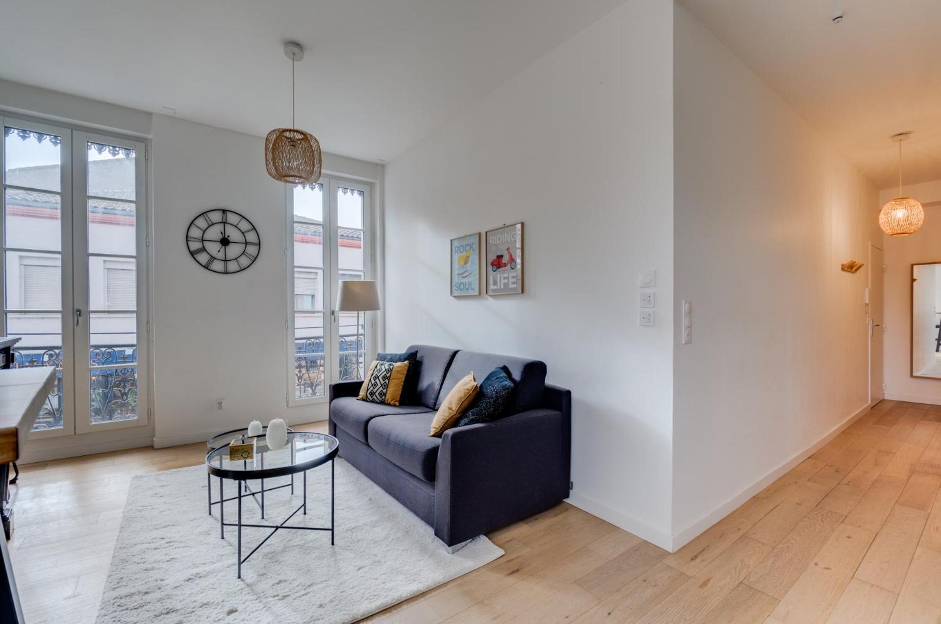Studio Chic Et Lumineux, Garage, Wifi, Clim Toulouse Kültér fotó
